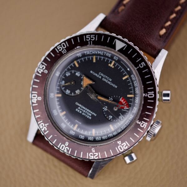 Nivada Grenchen Aviator Sea Diver Chronograph 1st Gen - Image 12