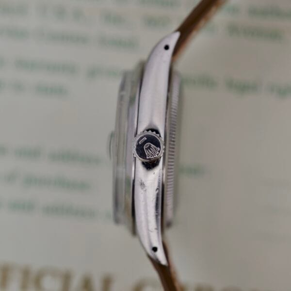 Rolex Oyster Perpetual Date 1500 Blue Dial - Image 5