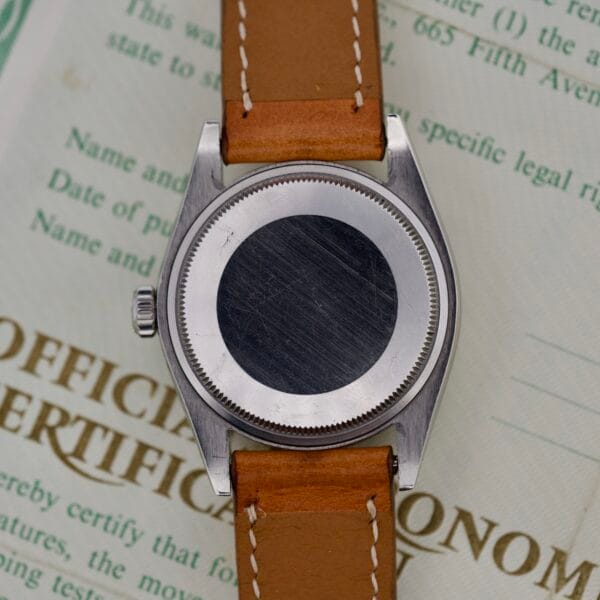 Rolex Oyster Perpetual Date 1500 Blue Dial - Image 6