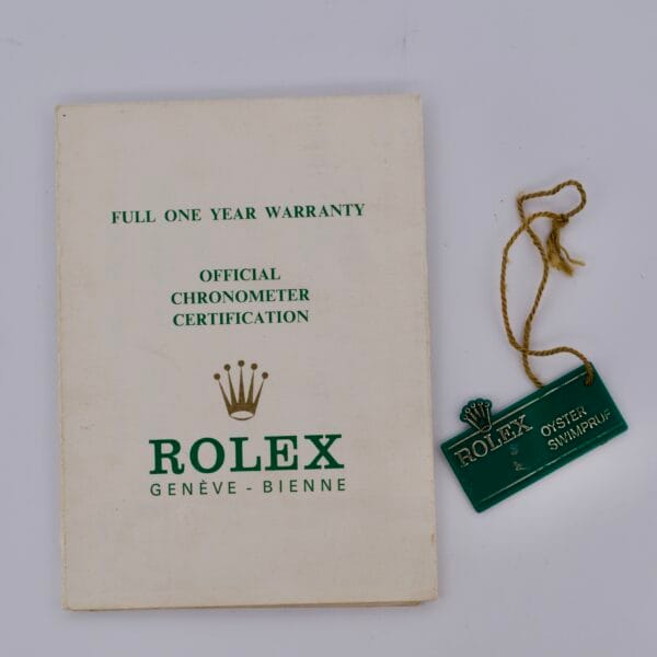 Rolex Oyster Perpetual Date 1500 Blue Dial - Image 8