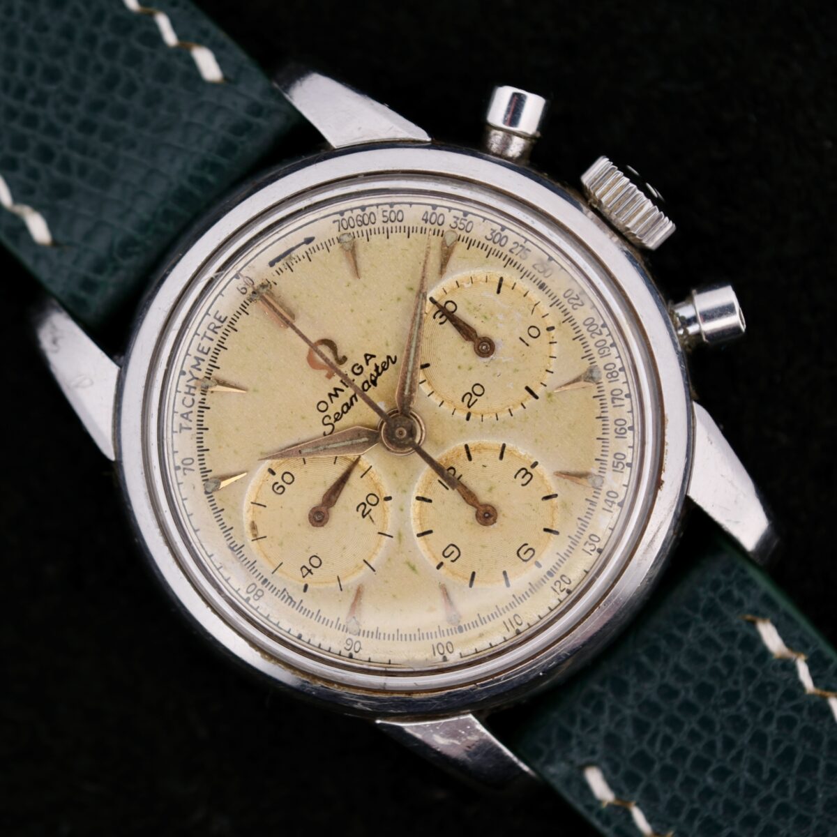 A classic Omega chronograph, and first Omega with a 321 Caliber. What's not to love?