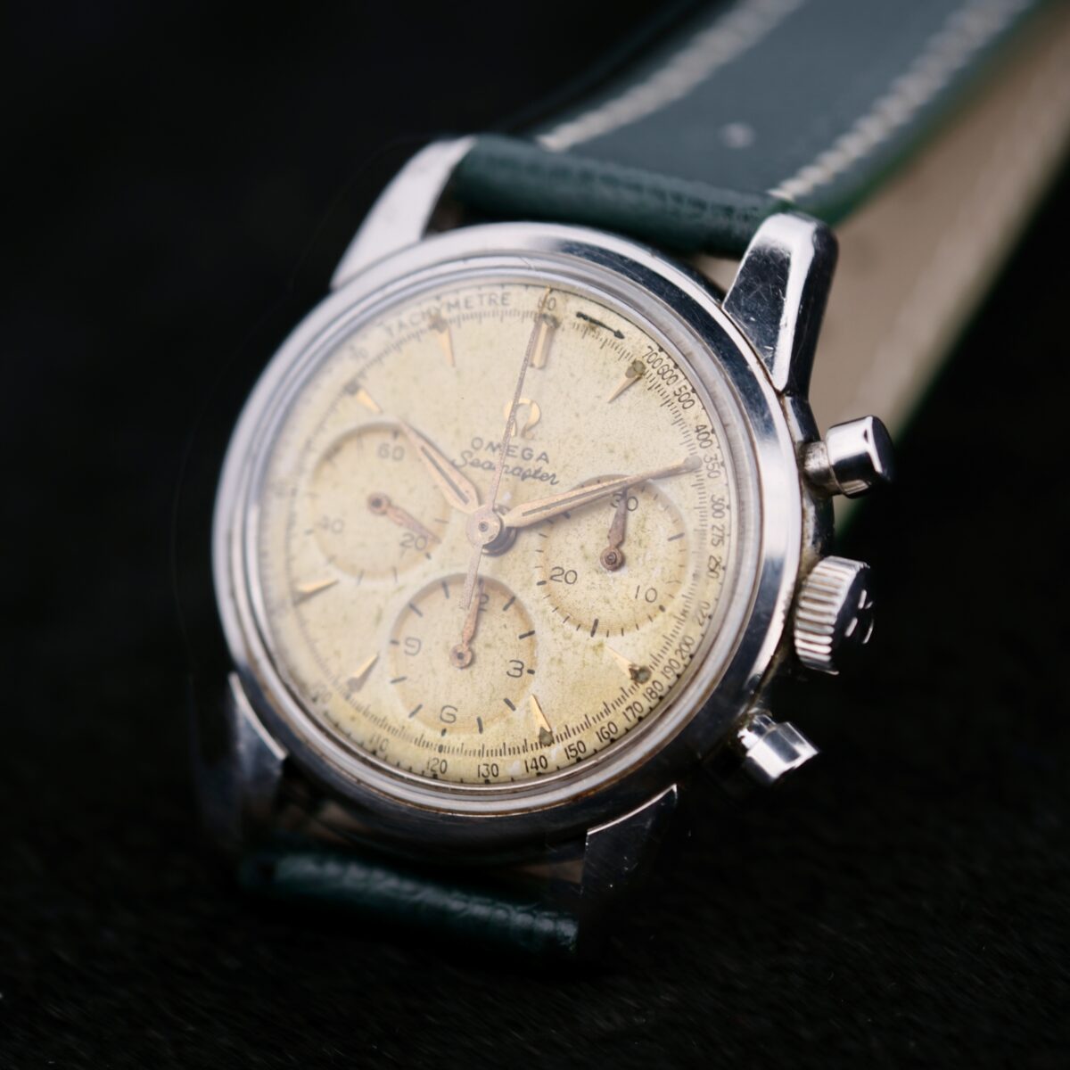 A classic Omega chronograph, and first Omega with a 321 Caliber. What's not to love?