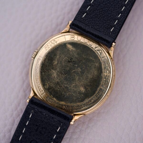 Bulova Gold Sunburst Dial & Case Cal. 11AFC - Image 6
