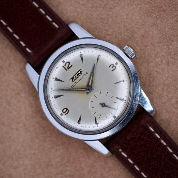 Tissot Automatic Bumper Ref. 6589-6 Stainless Steel Case - Image 1
