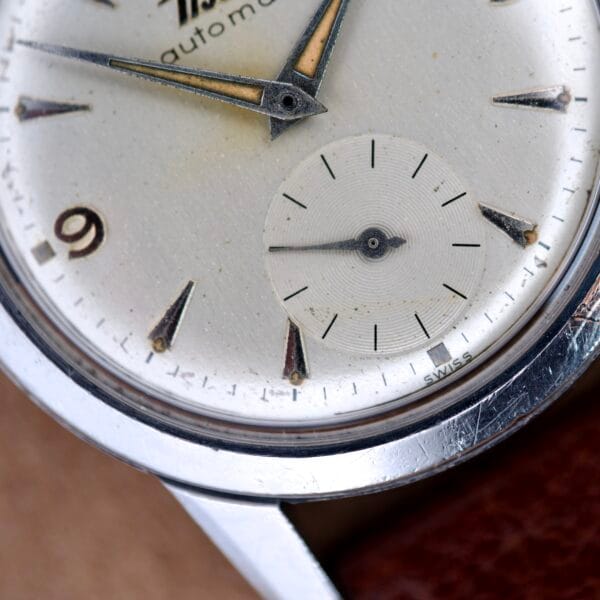 Tissot Automatic Bumper Ref. 6589-6 Stainless Steel Case - Image 3