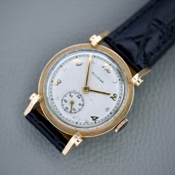 Bulova Princeton 10k Gold Filled Case Diamond Dial Cal. 10AK - Image 10