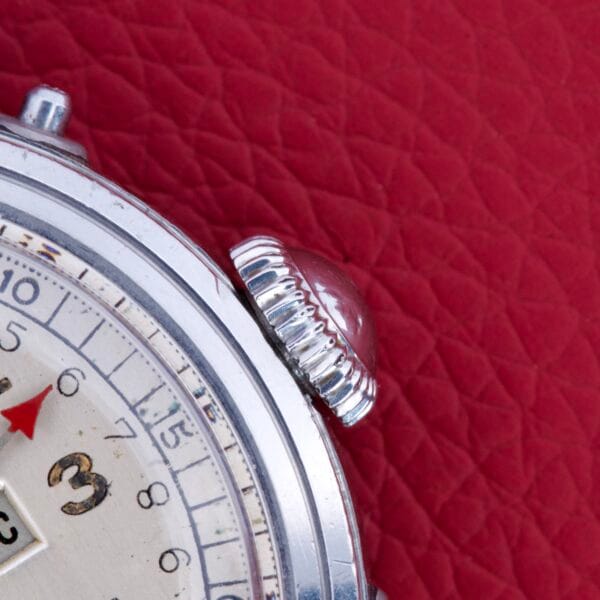 Movado Triple Calendar Ref. 14819 In Stainless Steel Manual Wind Cal. 475 - Image 4