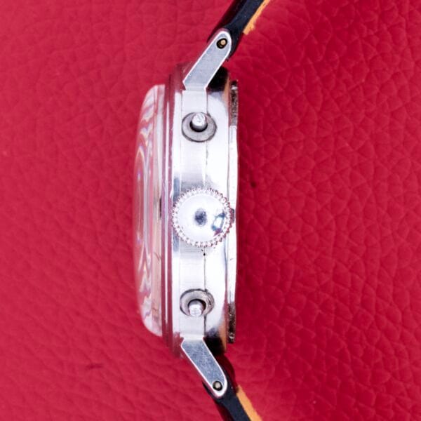 Movado Triple Calendar Ref. 14819 In Stainless Steel Manual Wind Cal. 475 - Image 5