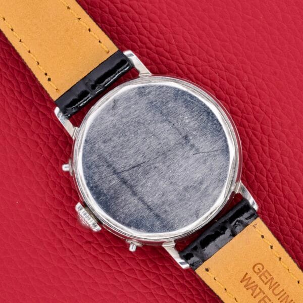 Movado Triple Calendar Ref. 14819 In Stainless Steel Manual Wind Cal. 475 - Image 7