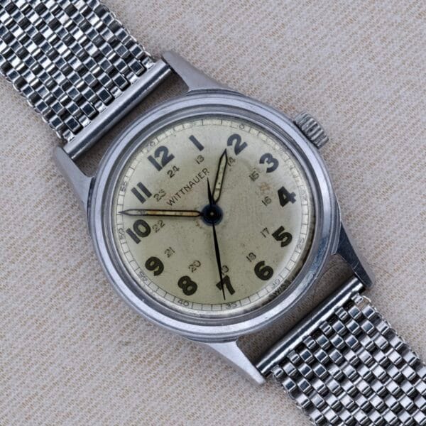 1950's Wittnauer Military 24 Hour Dial Manual Wind Cal. 11ES - Image 1