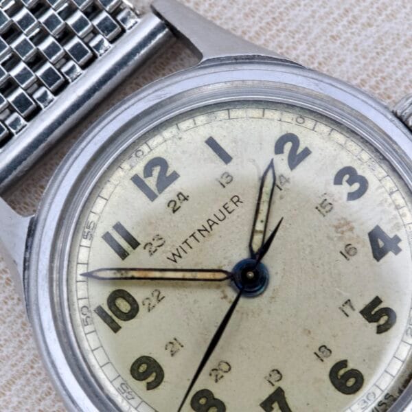 1950's Wittnauer Military 24 Hour Dial Manual Wind Cal. 11ES - Image 2