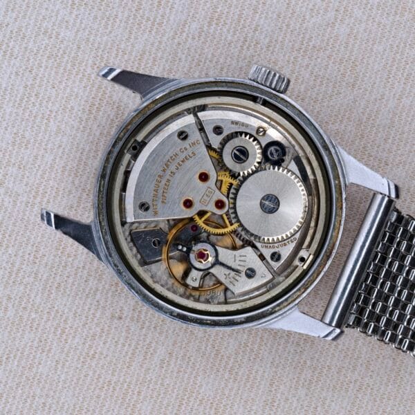 1950's Wittnauer Military 24 Hour Dial Manual Wind Cal. 11ES - Image 9