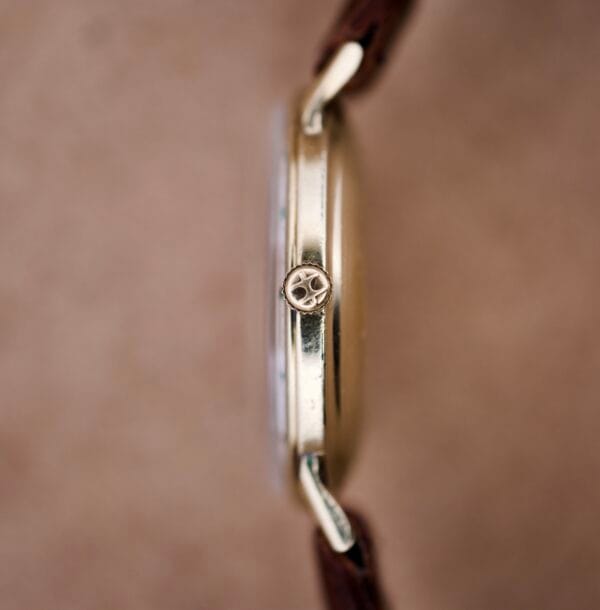 1950's Hamilton Automatic 10k RGP Case With White Dial - Image 6