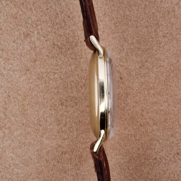 1950's Hamilton Automatic 10k RGP Case With White Dial - Image 5