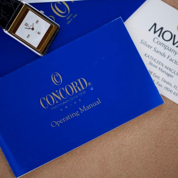 Concord Delirium Ref. 15-90-667 G Quartz Box & Papers - Image 11