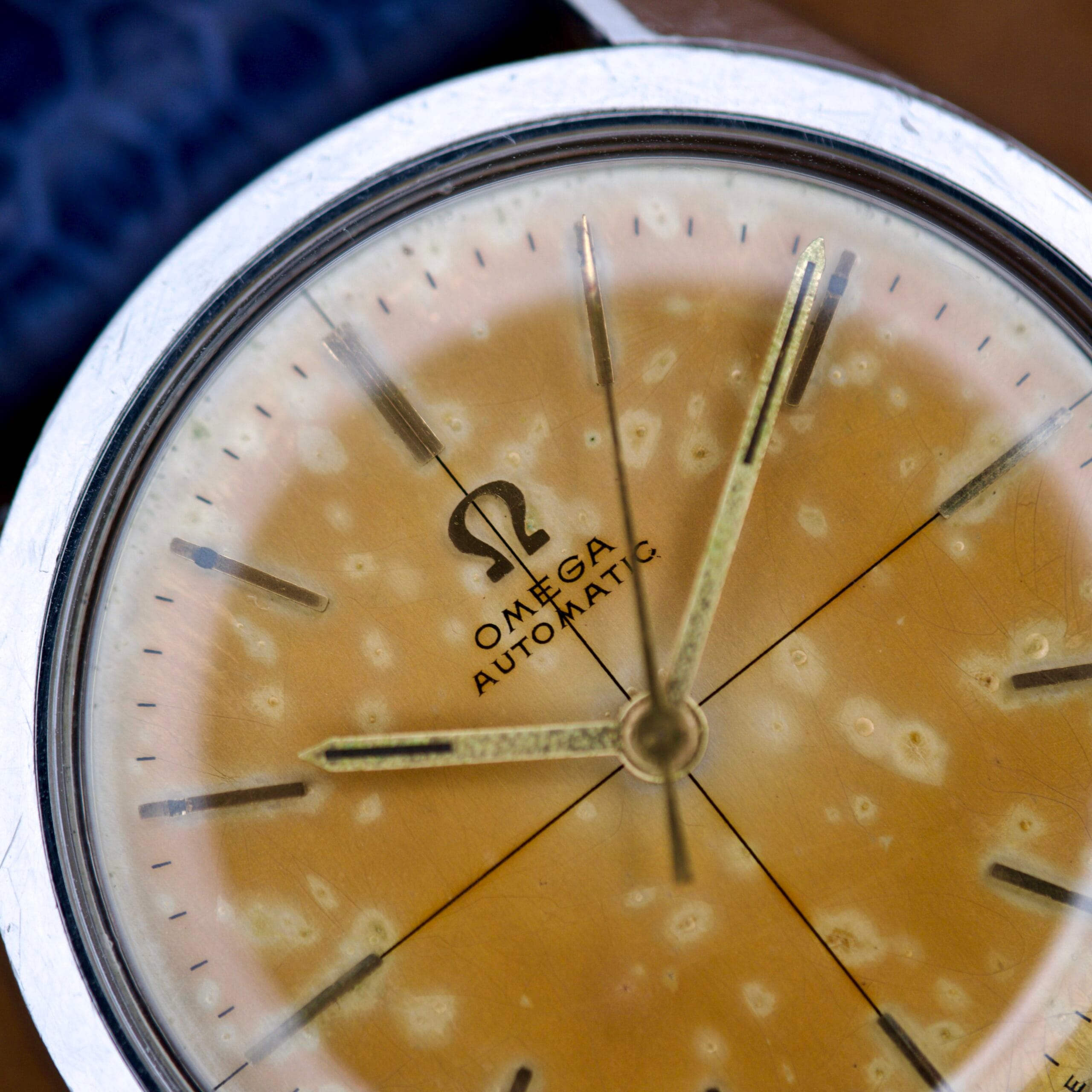 A tropic dial omega seamster.