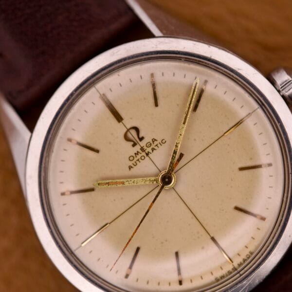 Omega Automatic Ref. 2802-1 Cross Hair Dial Stainless Steel Cal. 471 - Image 2