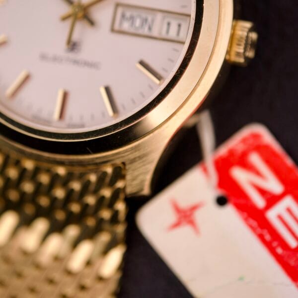 Movado - Zenith Electronic Day/Date Tuning Fork Zenith Cal. 505 New Old Stock - Image 6