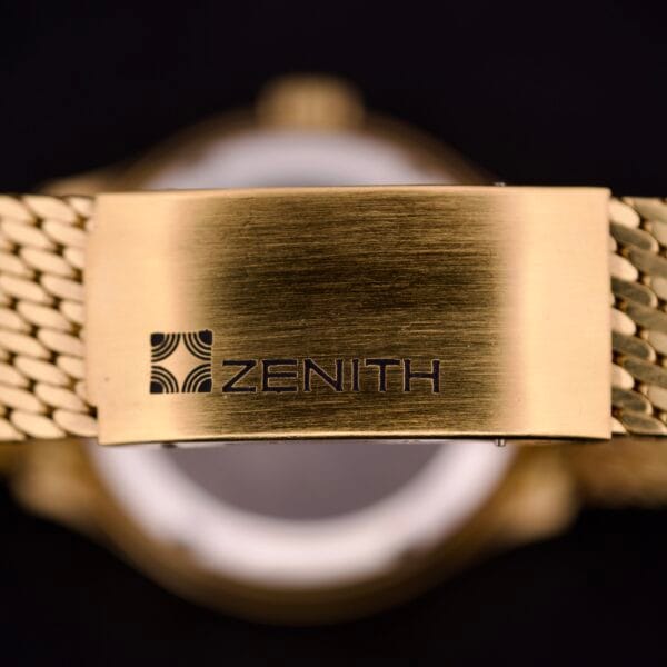 Movado - Zenith Electronic Day/Date Tuning Fork Zenith Cal. 505 New Old Stock - Image 11