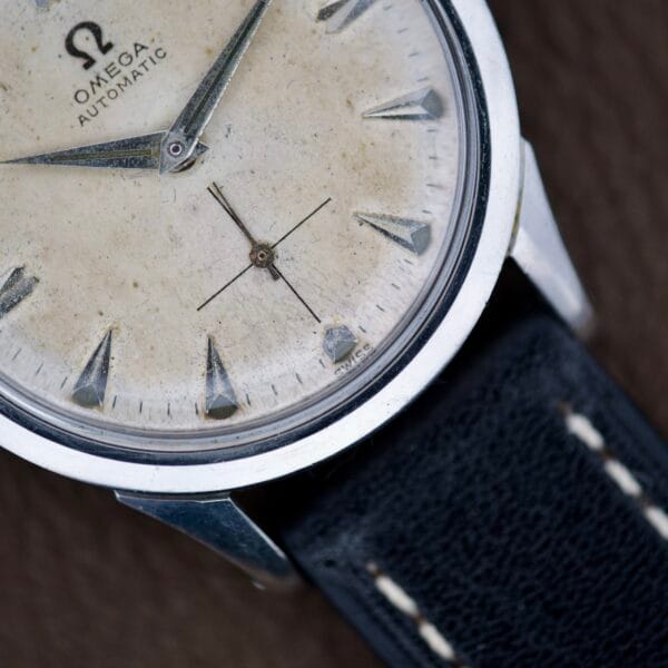 Omega Automatic Ref. 6040 Arctic White Dial Stainless Steel Cal. 490 - Image 3