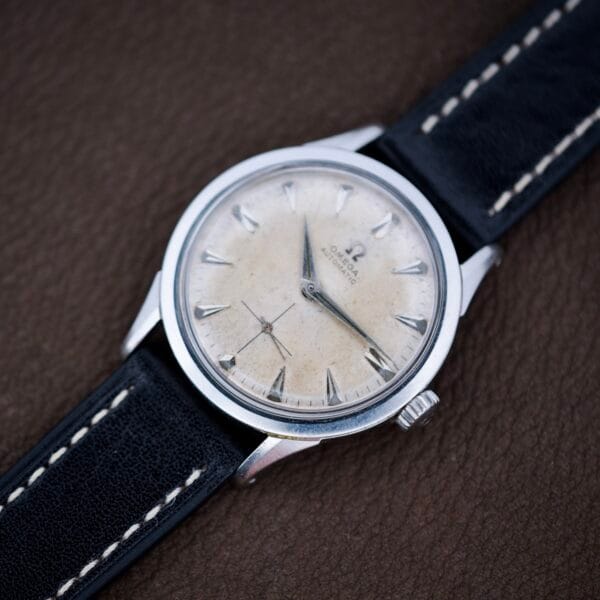 Omega Automatic Ref. 6040 Arctic White Dial Stainless Steel Cal. 490 - Image 10