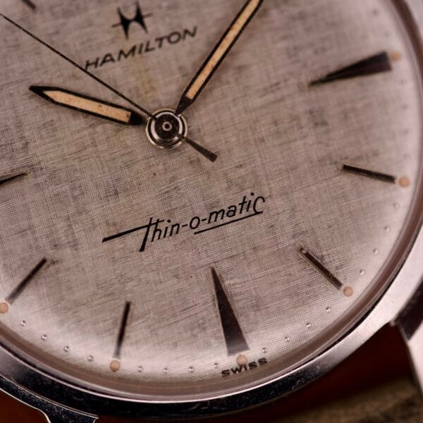 Hamilton Thin-O-Matic Linen Dial Micro Rotor Cal. 663 - Image 2