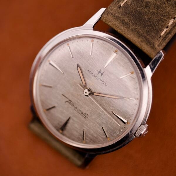 Hamilton Thin-O-Matic Linen Dial Micro Rotor Cal. 663 - Image 10