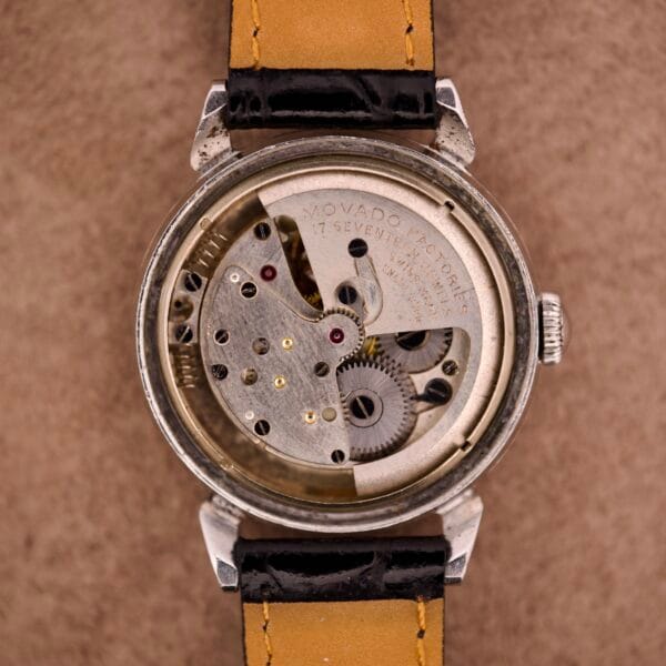 Movado Automatic Bumper FAB. Suisse Ref. 16151 Stainless Steel - Image 8