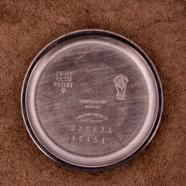 Movado Automatic Bumper FAB. Suisse Ref. 16151 Stainless Steel - Image 9