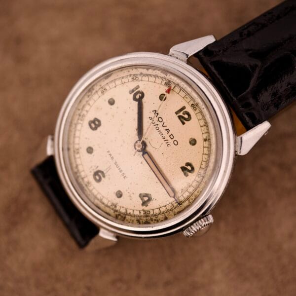 Movado Automatic Bumper FAB. Suisse Ref. 16151 Stainless Steel - Image 10