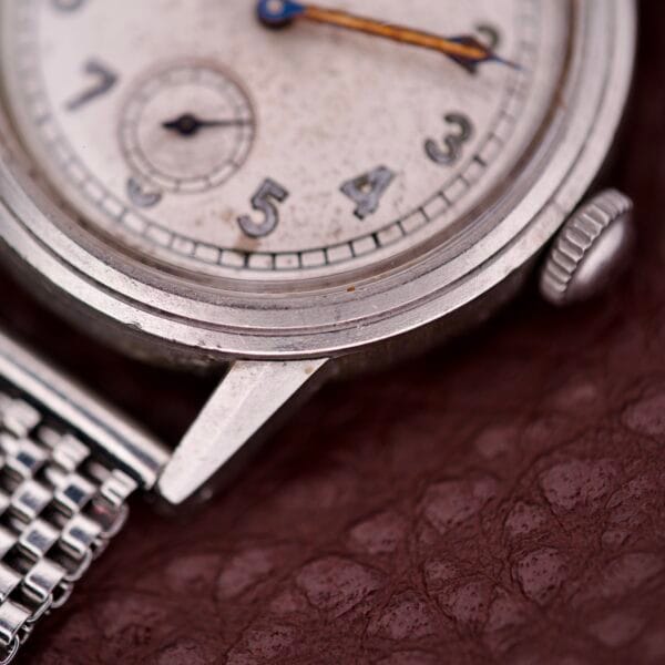 Gruen Precision Auto-Wind Military Dial In Stainless Steel Case - Image 4