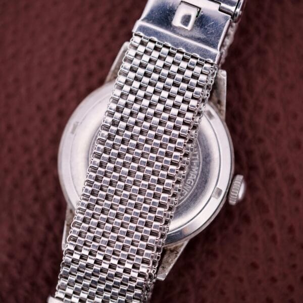 Gruen Precision Auto-Wind Military Dial In Stainless Steel Case - Image 8