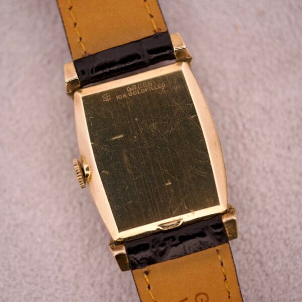 Gruen Veri-Thin Precision Art Deco Lugs & Salmon Dial Ref. 430-457 - Image 4
