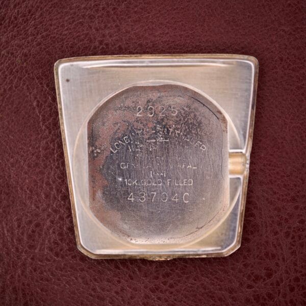 Wittnauer Asymmetrical Case Ref. 2025 Manual Wind Cal. 9E - Image 9