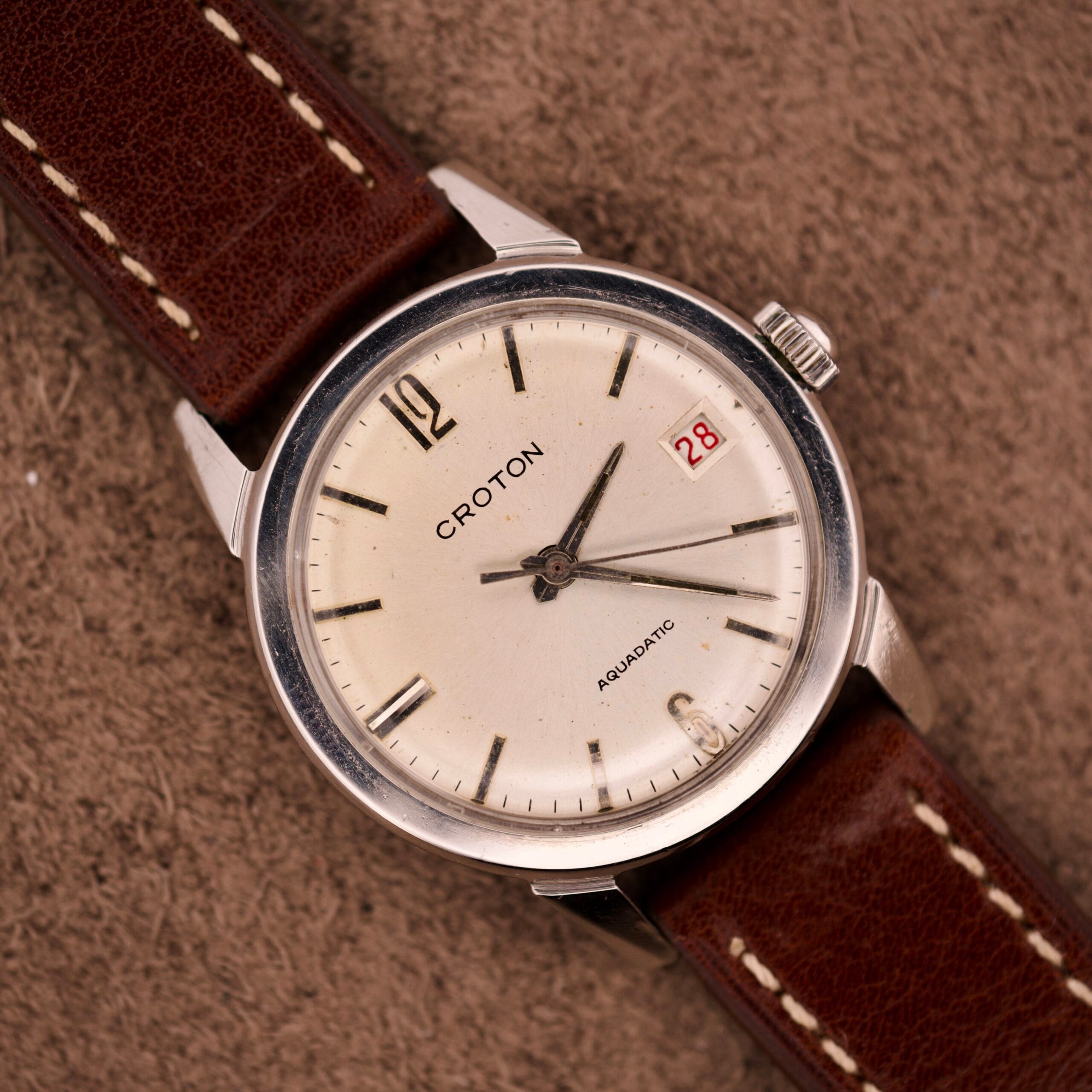 DSCF7862 Croton Aquadatic Stainless Steel Case Automatic ETA Cal. 2472 - Image 1