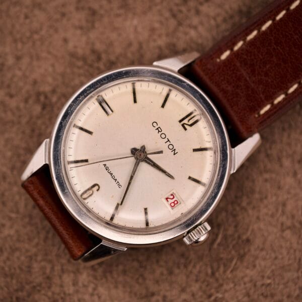 Croton Aquadatic Stainless Steel Case Automatic ETA Cal. 2472 - Image 7