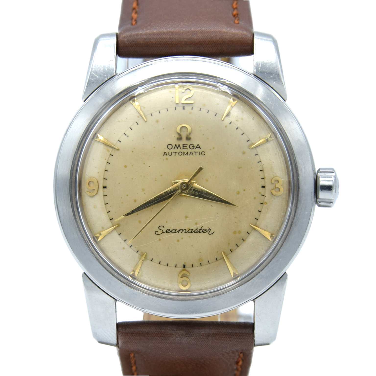 1954 Omega Seamaster Original Condition Automatic Bumper 