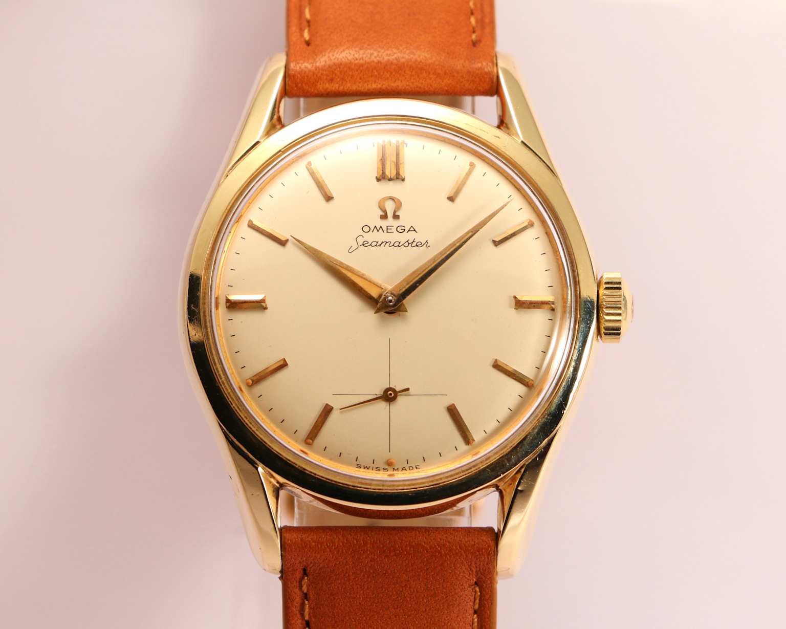 Very rare Omega Seamaster “Seahorse Medallion” ref. 2937 