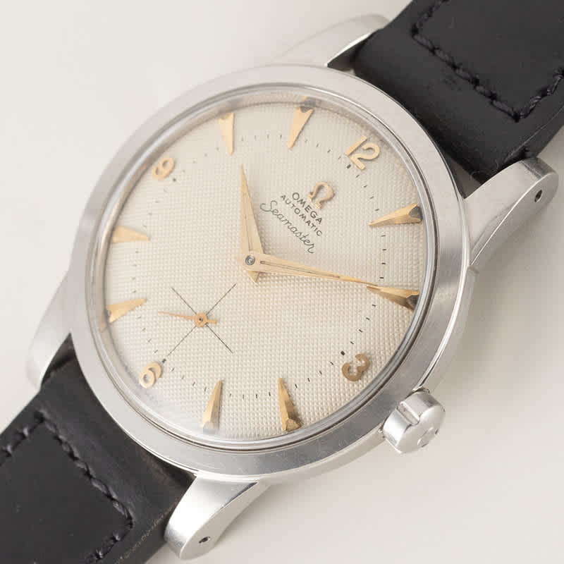 Omega 2494 Omega Seamaster Waffle Dial Honeycomb Dial Omega 