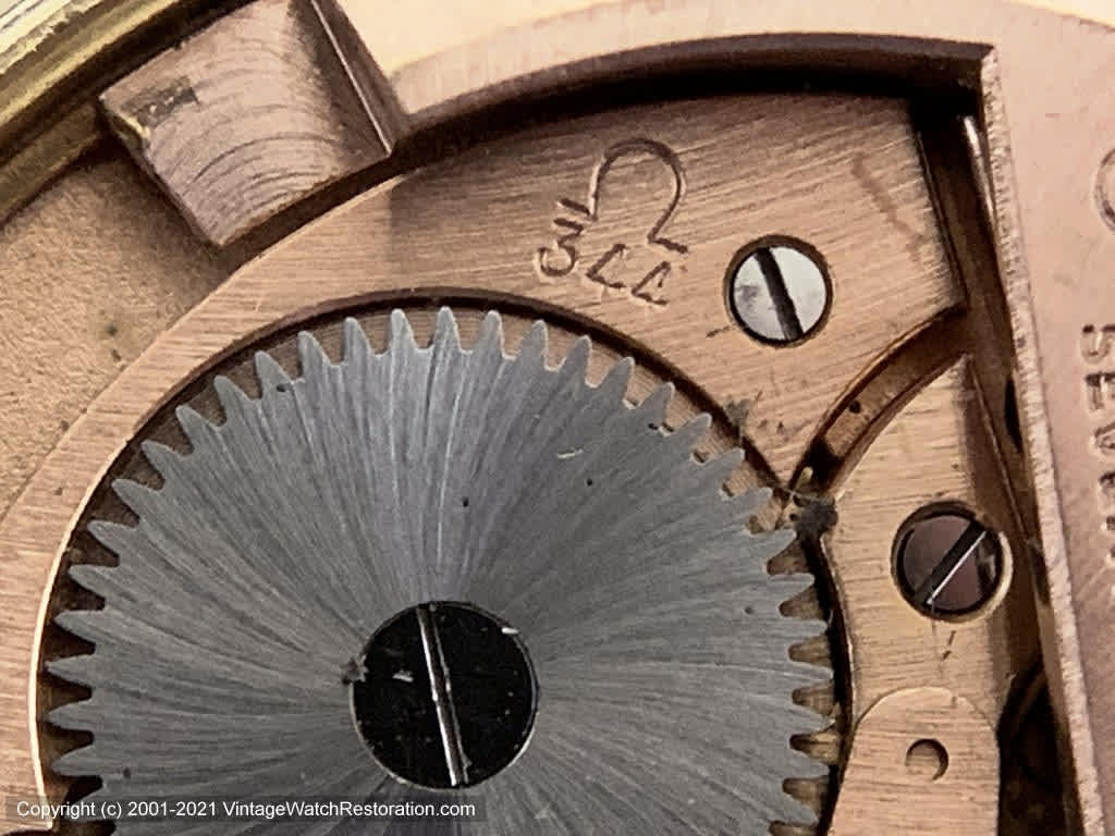 Omega Silver Dial Cal 344 Bumper, Automatic, 33mm