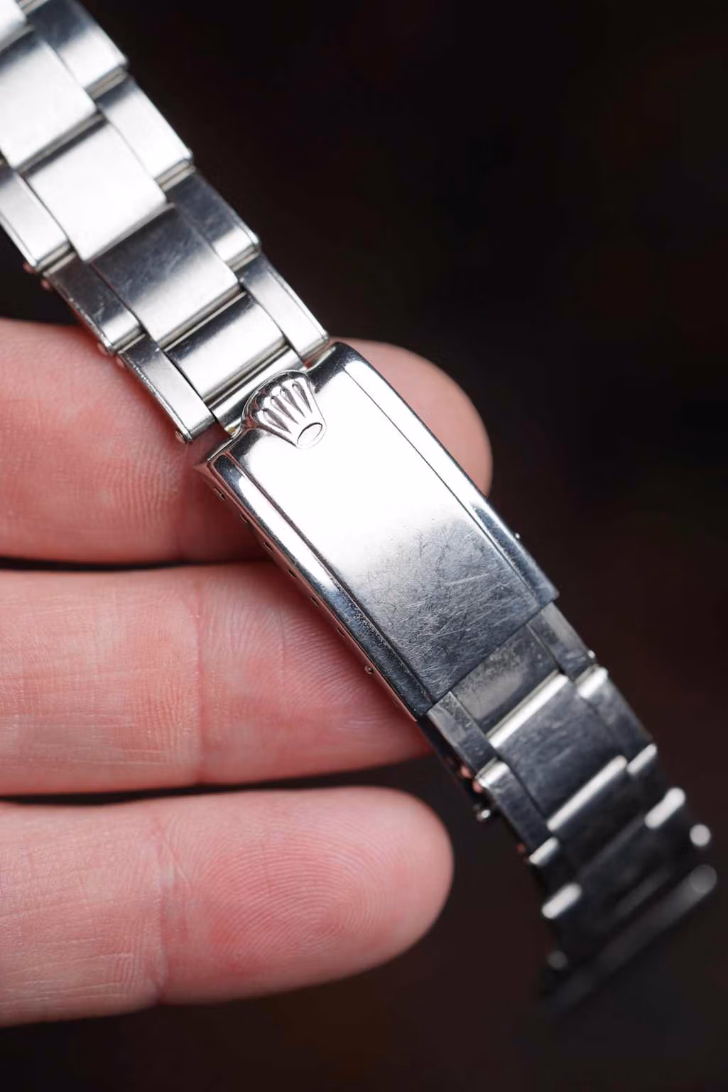 20mm Rolex 7206 Oyster Rivet Bracelet 80 End Links from 1969