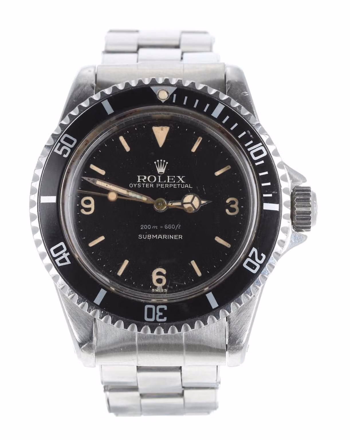 Rare Rolex Submariner with 3-6-9 dial appears at British