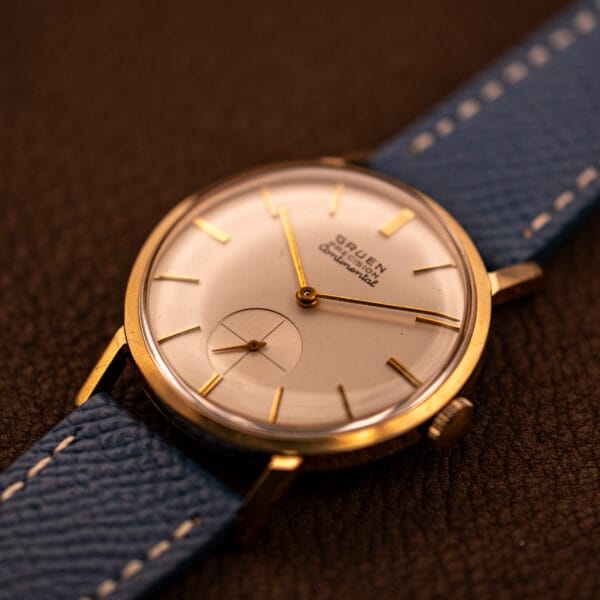 Gruen Precision Comtimental White Dial Manual Wind Cal. 415 - Image 4