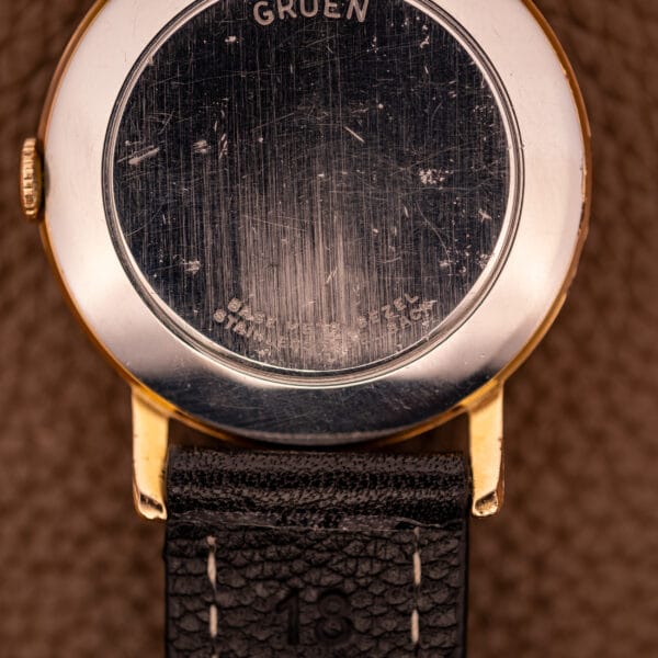 Gruen Precision 510 Caliber Manual Wind 17 Jewels Patina Dial - Image 10