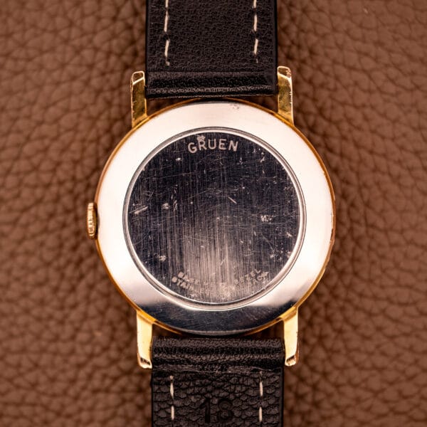 Gruen Precision 510 Caliber Manual Wind 17 Jewels Patina Dial - Image 9
