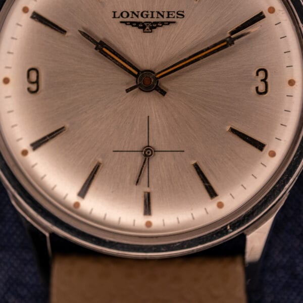 Longines Ref. 2546 Silver Sunburst Dial Manual Wind Cal. 370 - Image 4
