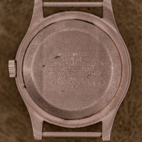 1979 Hamilton GG-W-113 U.S. Military Issued Vietnam War - Image 10