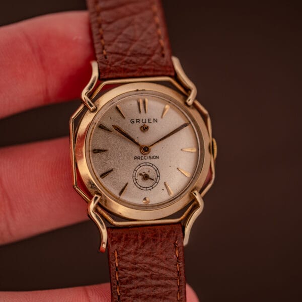 Gruen 21 Barclay "Spider" Ref. 335-723 White Dial Manual Wind - Image 10