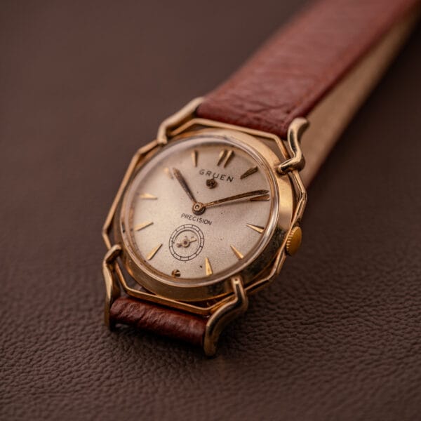 Gruen 21 Barclay "Spider" Ref. 335-723 White Dial Manual Wind - Image 11