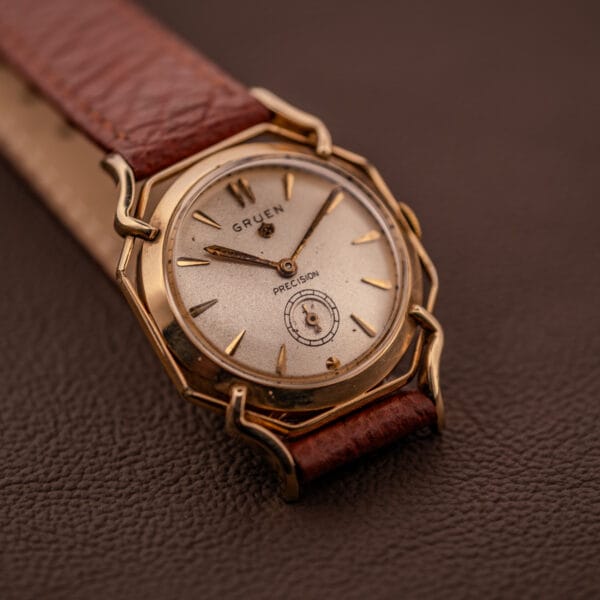 Gruen 21 Barclay "Spider" Ref. 335-723 White Dial Manual Wind - Image 9